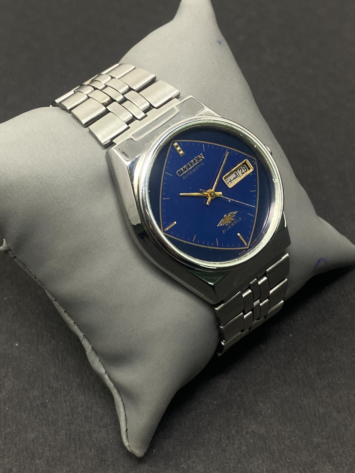 Vintage Citizen Automatic 8200A Japan Movement Day-Date Men’s Wrist Watch