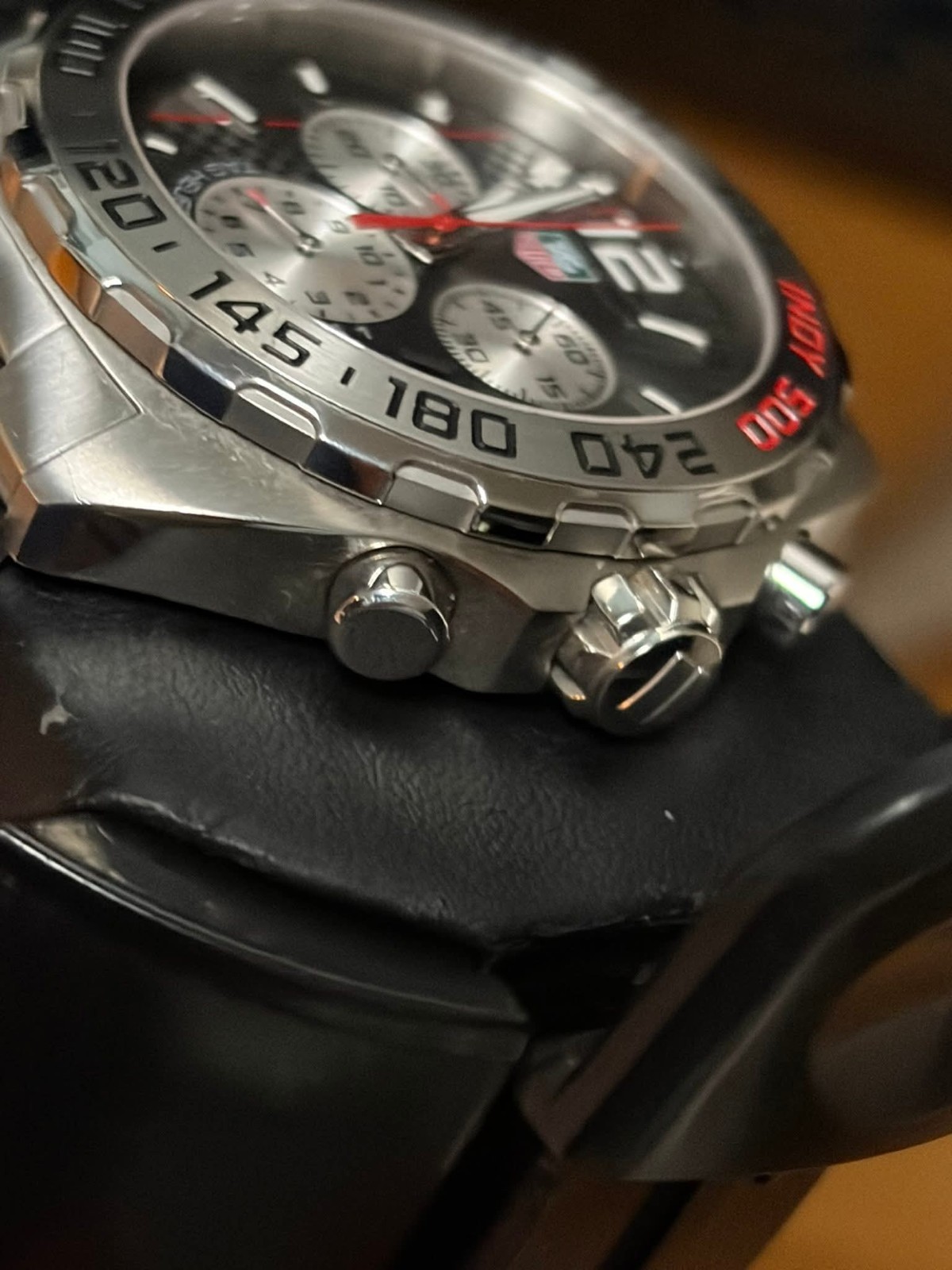 TAG Heuer Formula 1 Quartz Chronograph Date Gray Dial 200m 43mm Steel