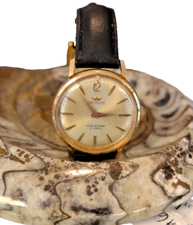 Westclox 21 Jewel Automatic Men’s Wristwatch, Shock Resistant, Read Description