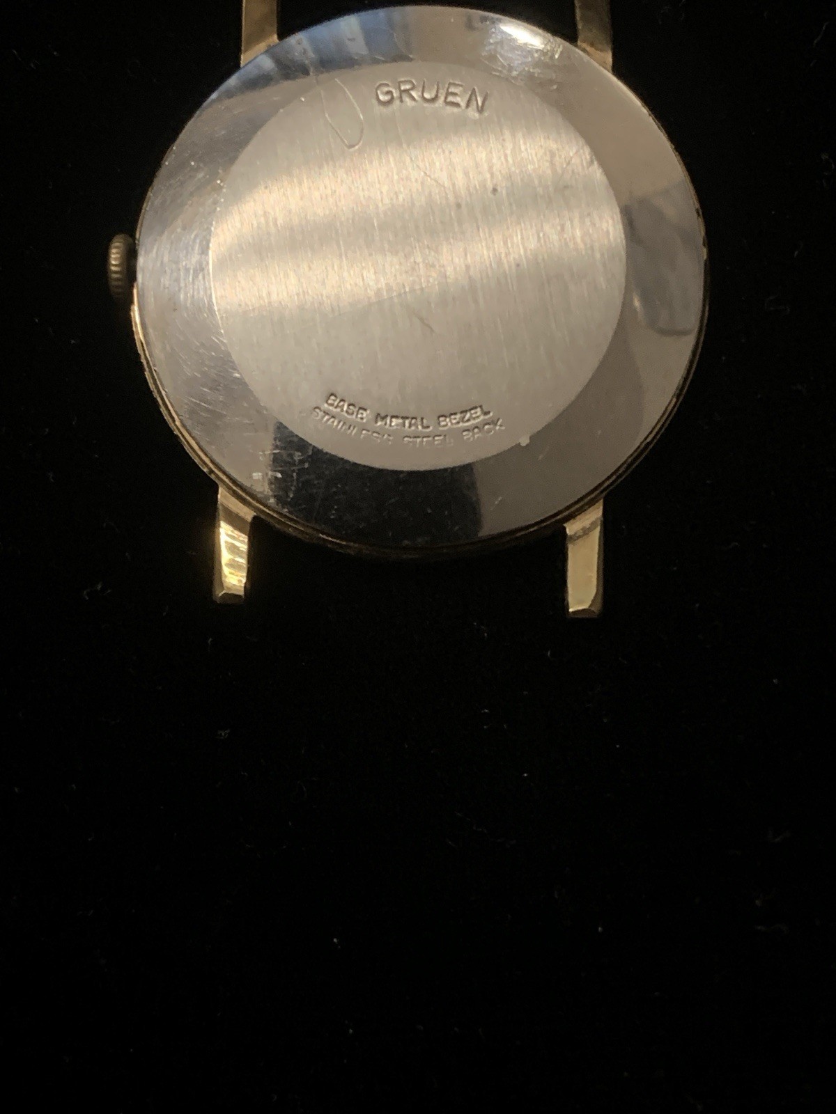 GRUEN precision dress watch face only