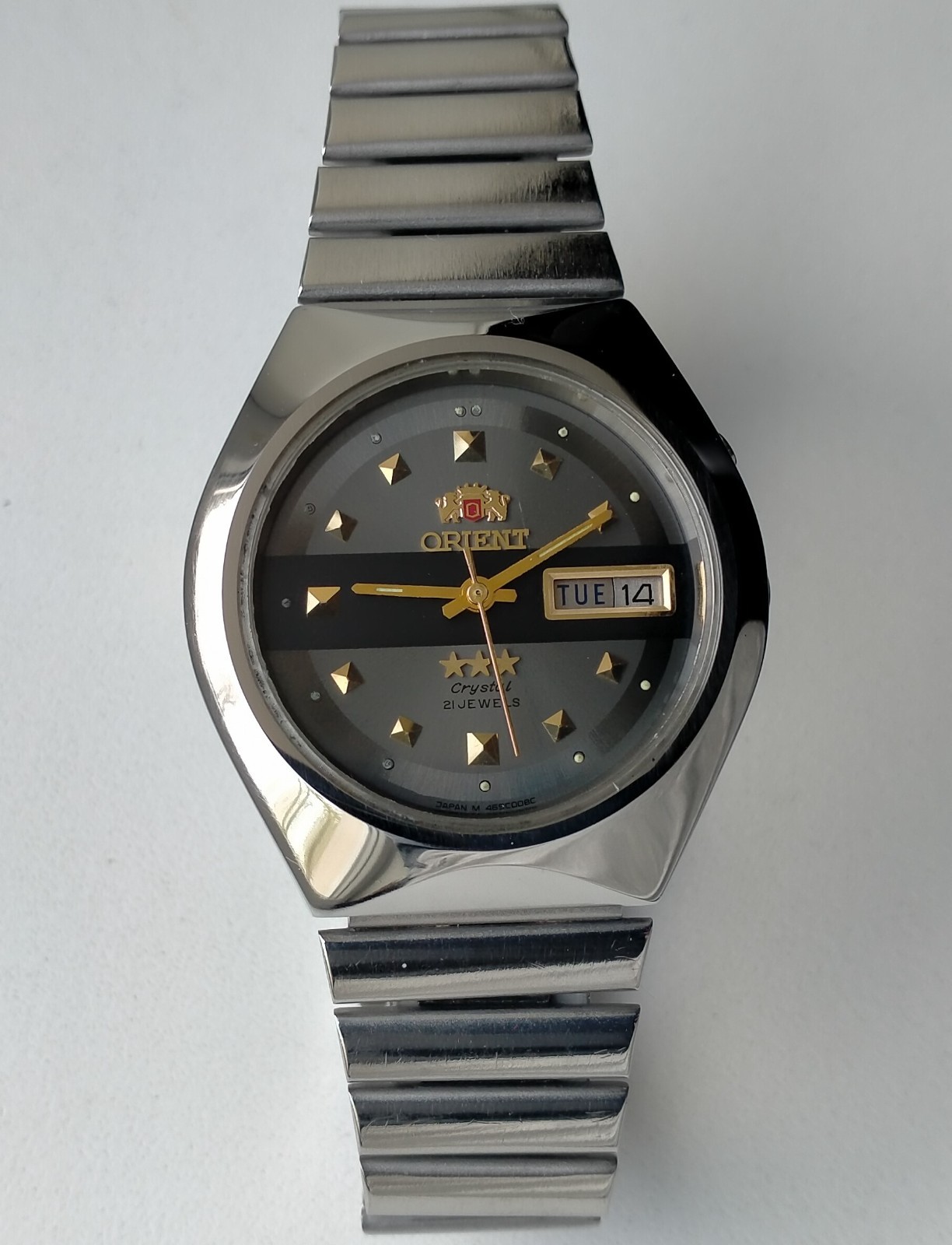 Orient 3 Star Automatic Model OS469COO8C Vintage Original Japan Watch 1990s