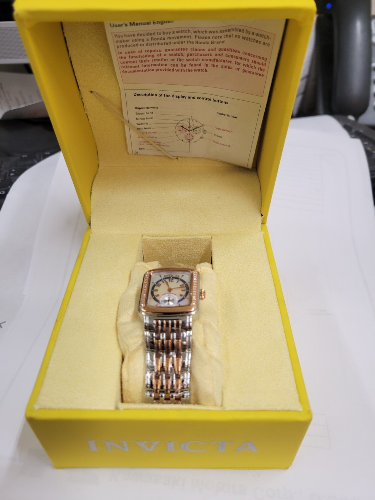 invitca ladys watch MODEL 4100