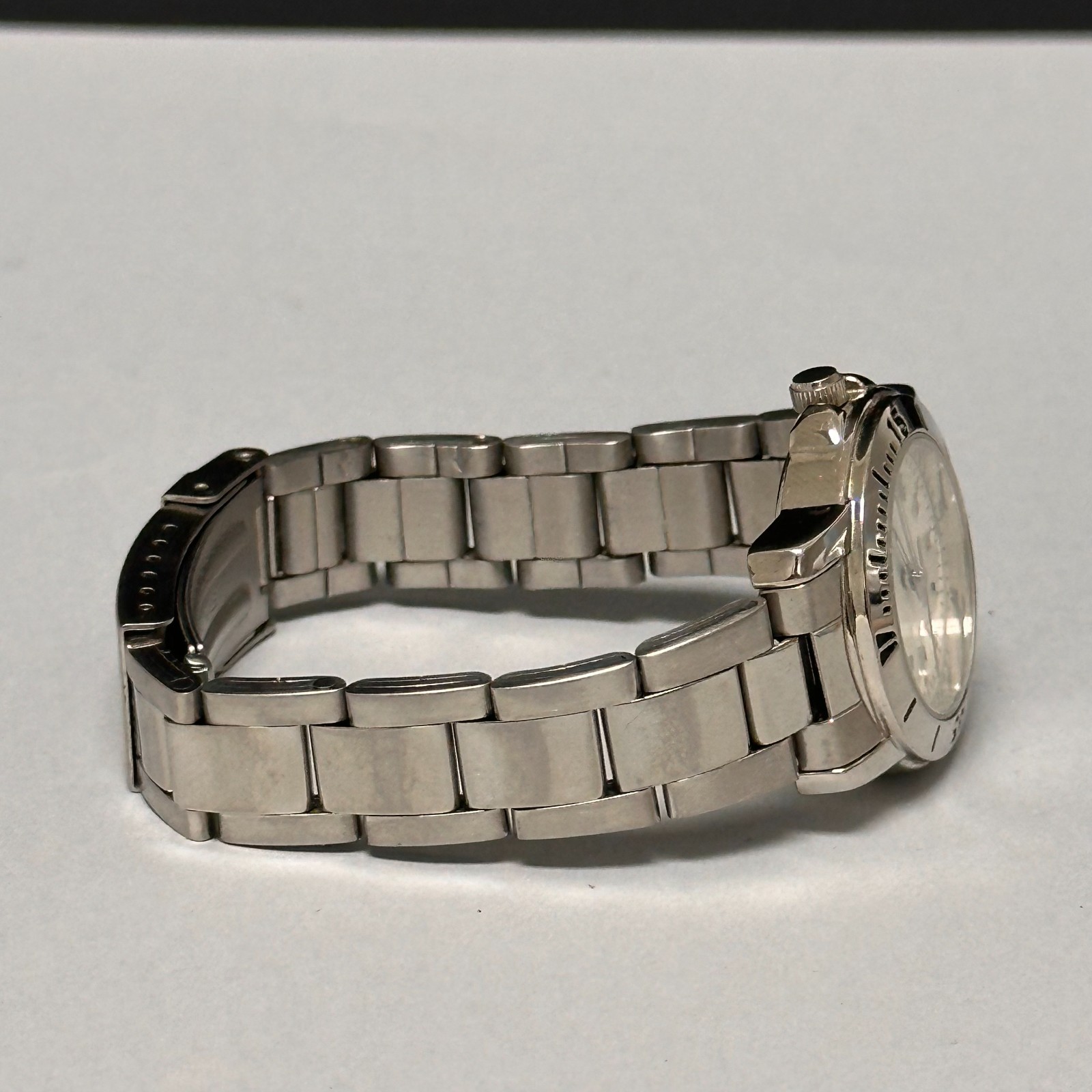 TFX by Bulova Womens Watch Silver Tone Date Window 36M101 New Battery 6.25″