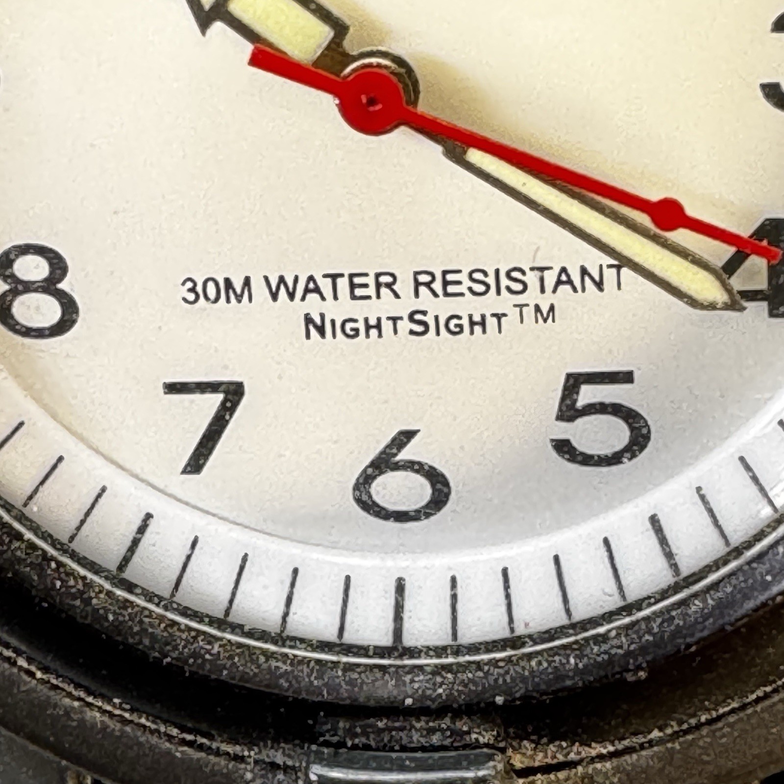 Coleman Night Sight Watch Men’s 39mm Black Band Backlight Needs Battery