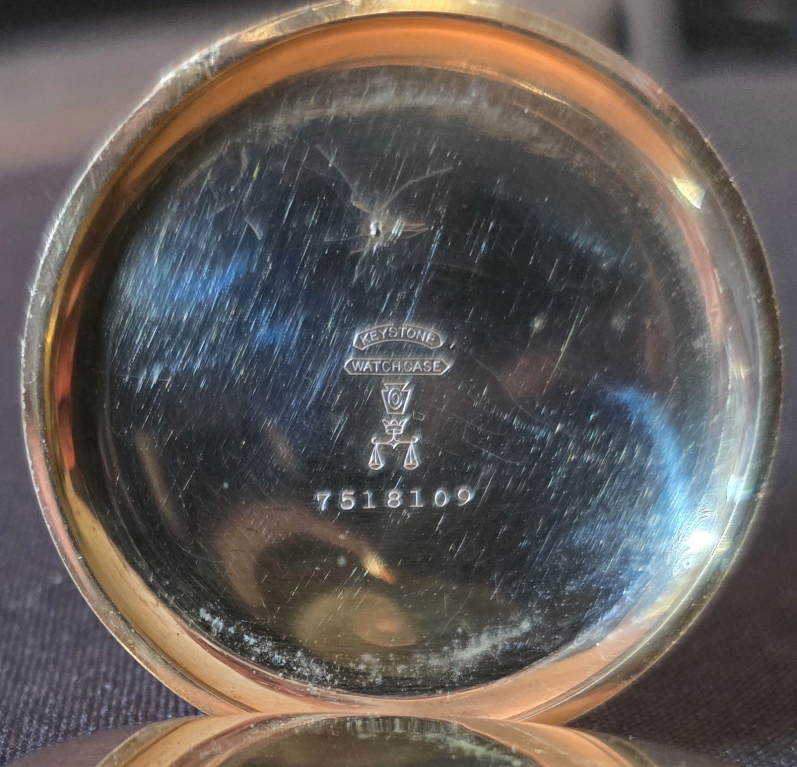 Howard Pocket Watch (Keystone) 16S, 17 J. Keystone / J.Boss 14k Gold Filled Case