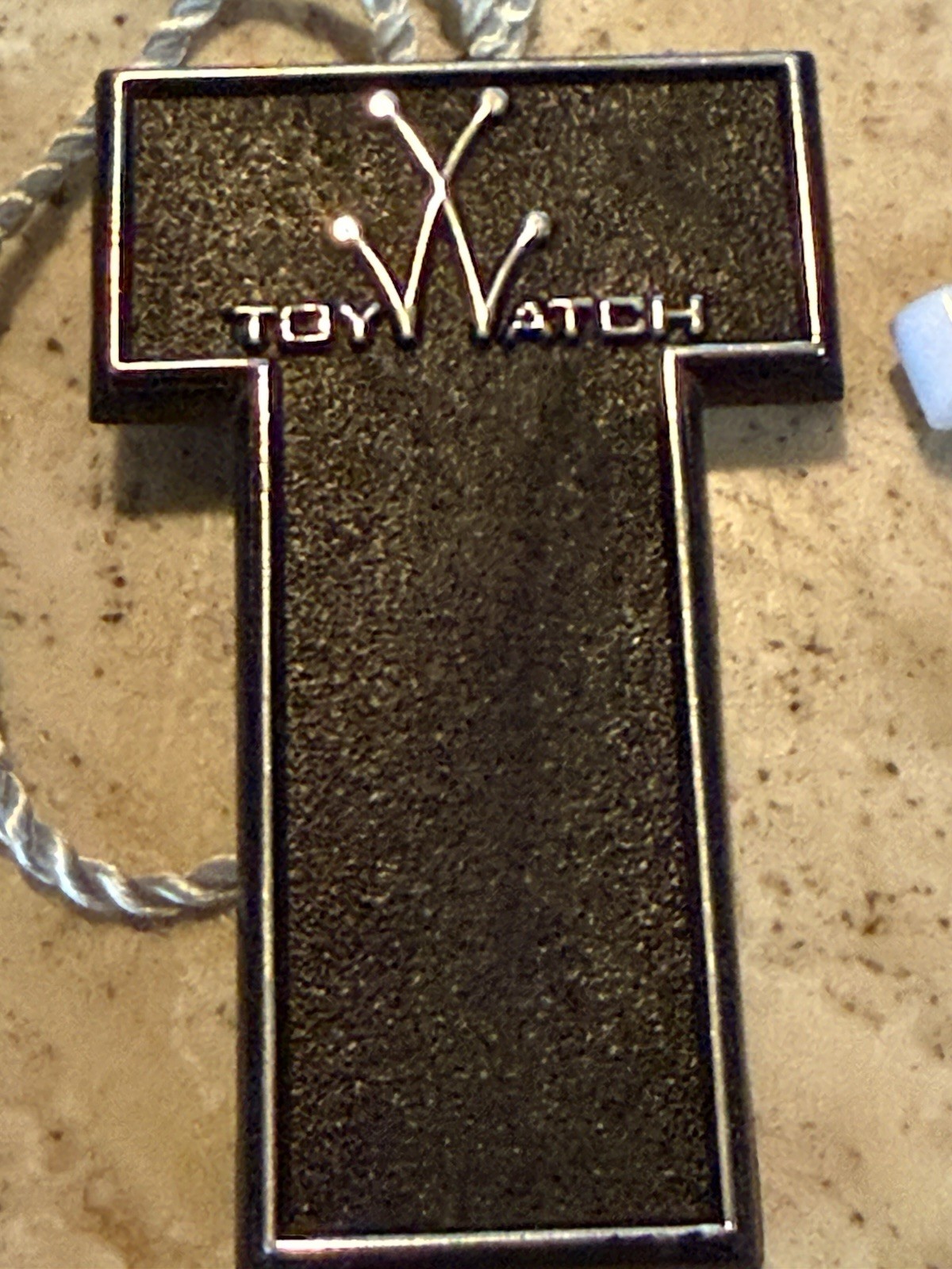 ToyWatch Plasteramic Quartz White Band Diamond Markers Water Resistant Watch