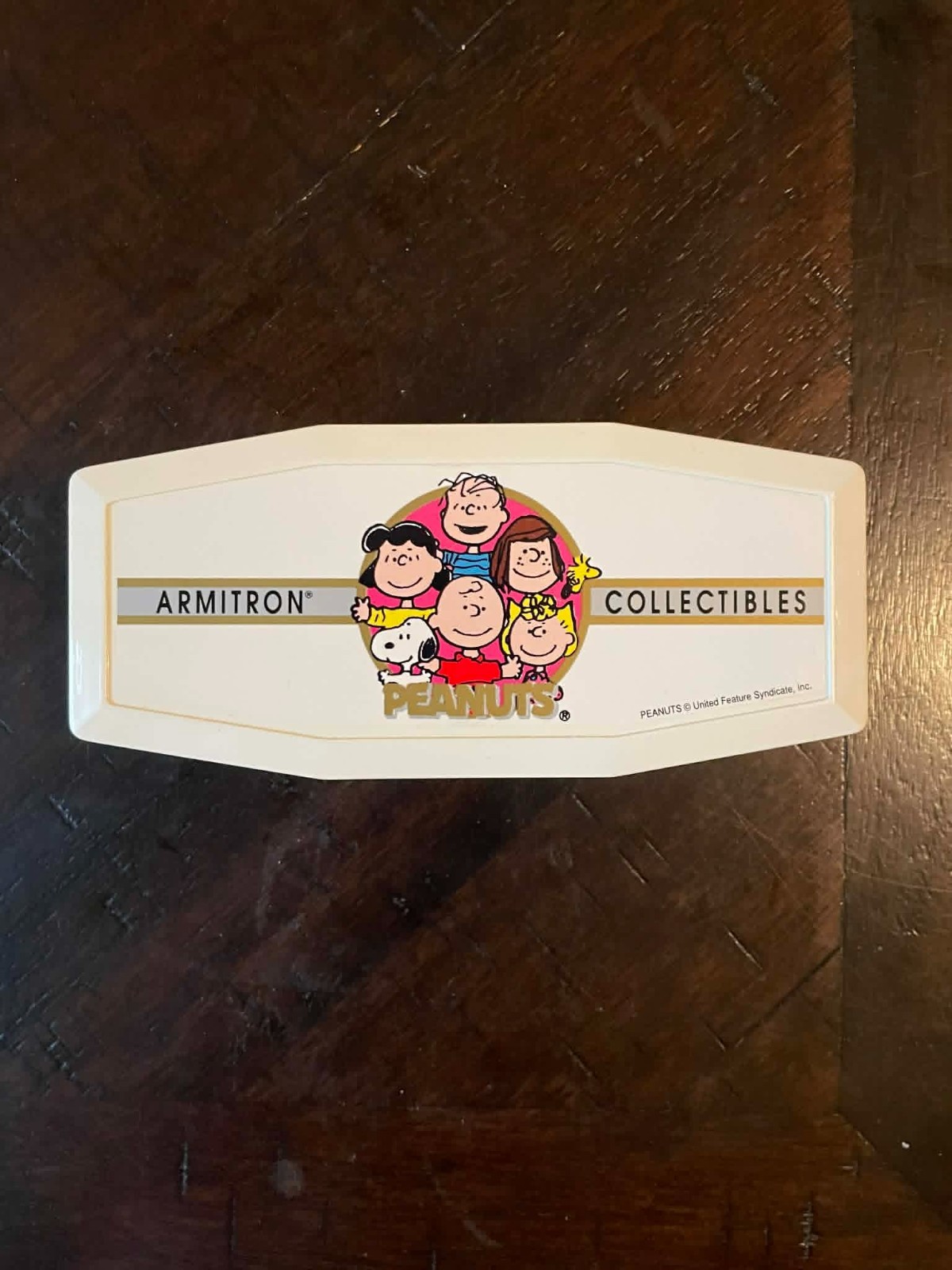Armitron Peanuts Snoopy Collectible 45th Anniversary Gold Embossed Dial Watch