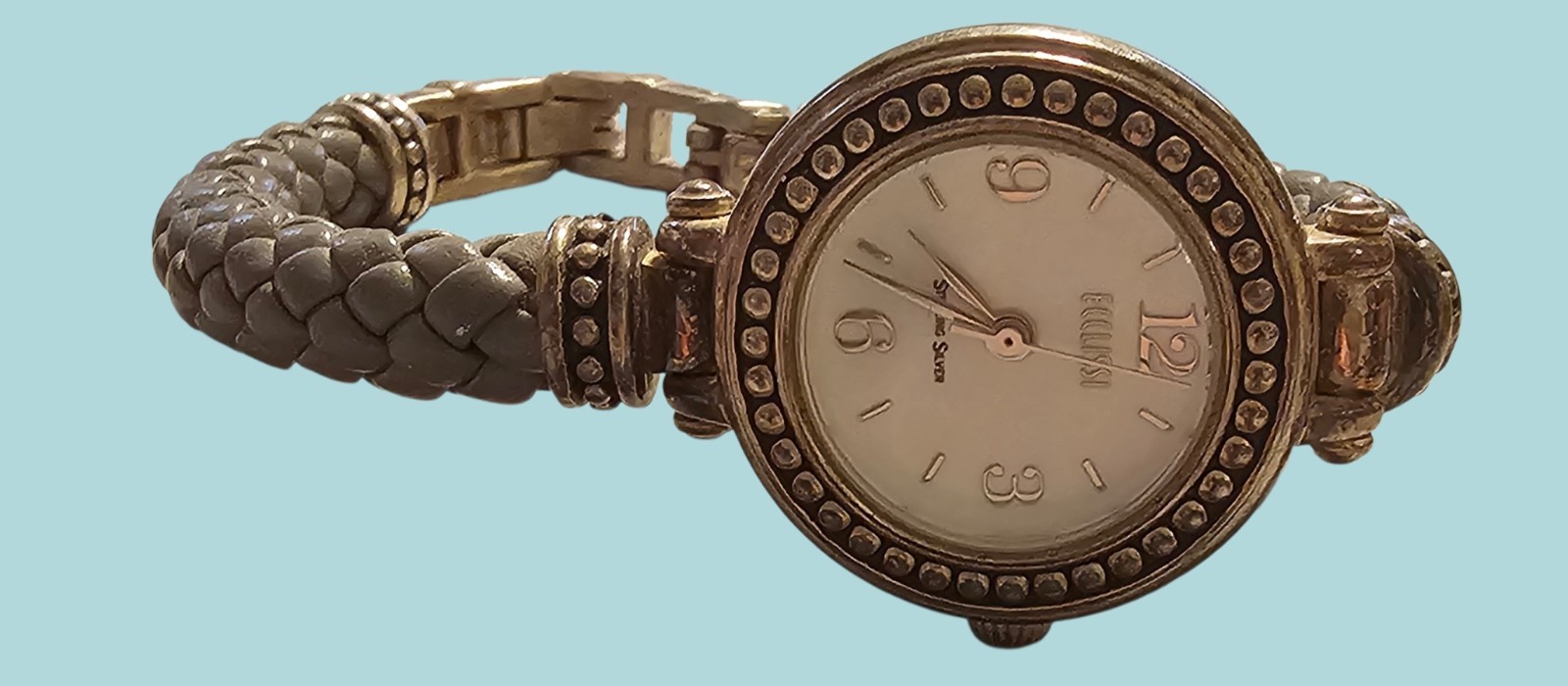 Ecclissi Sterling Silver Women’s Quartz Watch 25mm.