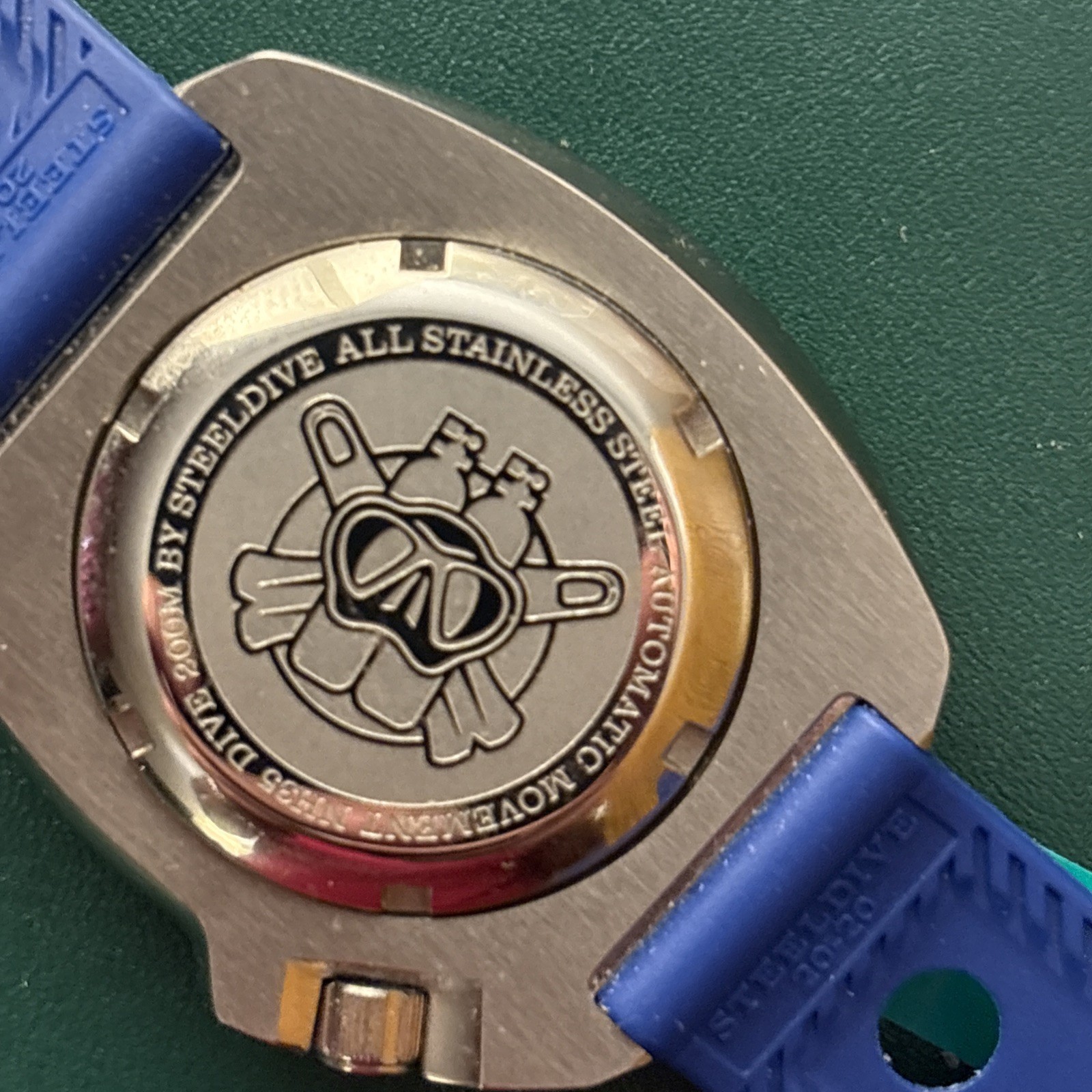 ADDIESDIVE Captain Willard Automatic Blue Dive Watch 44mm Sapphire