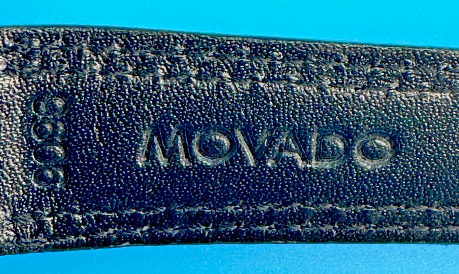 Movado New Museum Classic Sapphire Dial Leather Watch Museum Dial – Black Straps