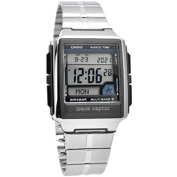 CASIO WAVE CEPTOR WV-59RD-1AJF Men’s Watch Digital Silver NEW Japan