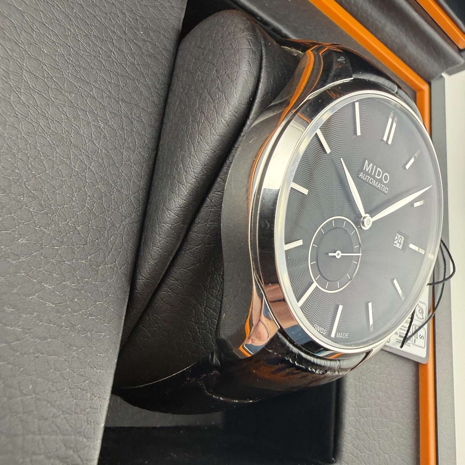 Mido Belluna II 25J Swiss Automatic Watch M024.428A Box & Hang Tag