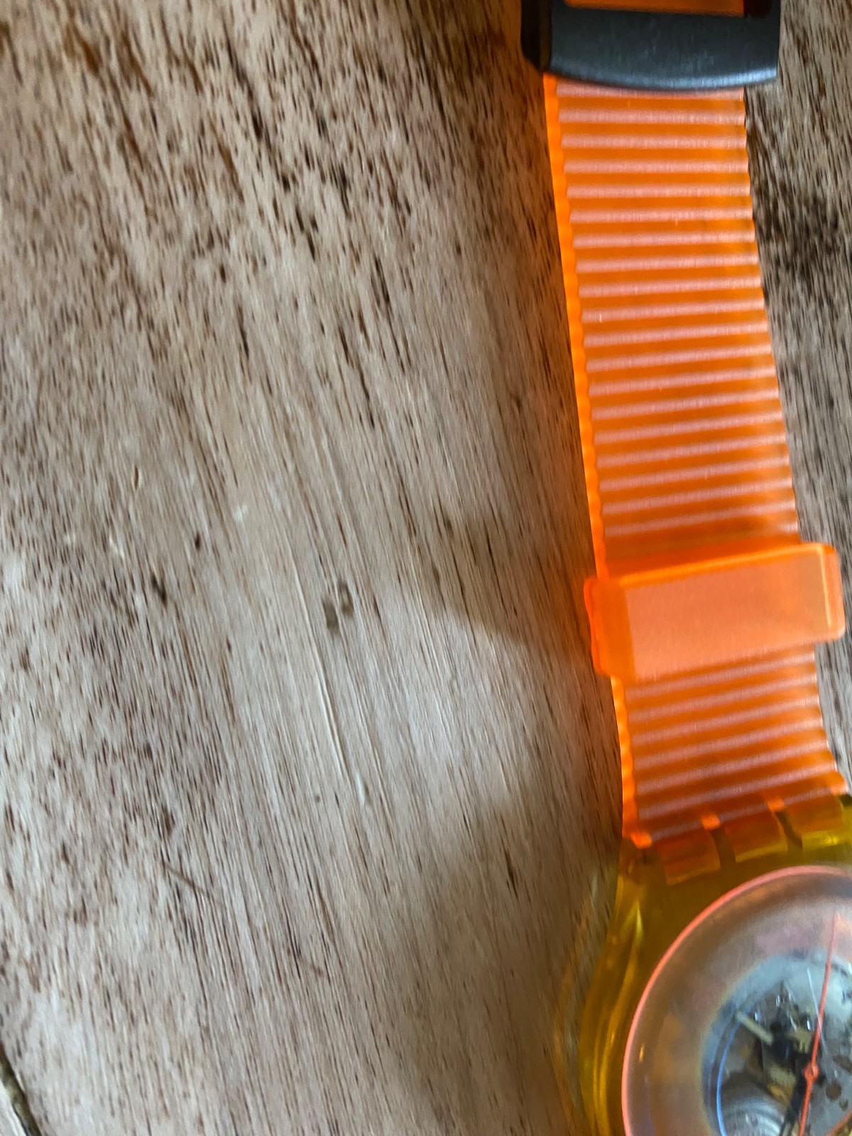 SWATCH -🇨🇭 DARK VADER – GK11O – 1988 ⚡️ – ⚡️New custom Strap [ 34mm ] WOW 🍊