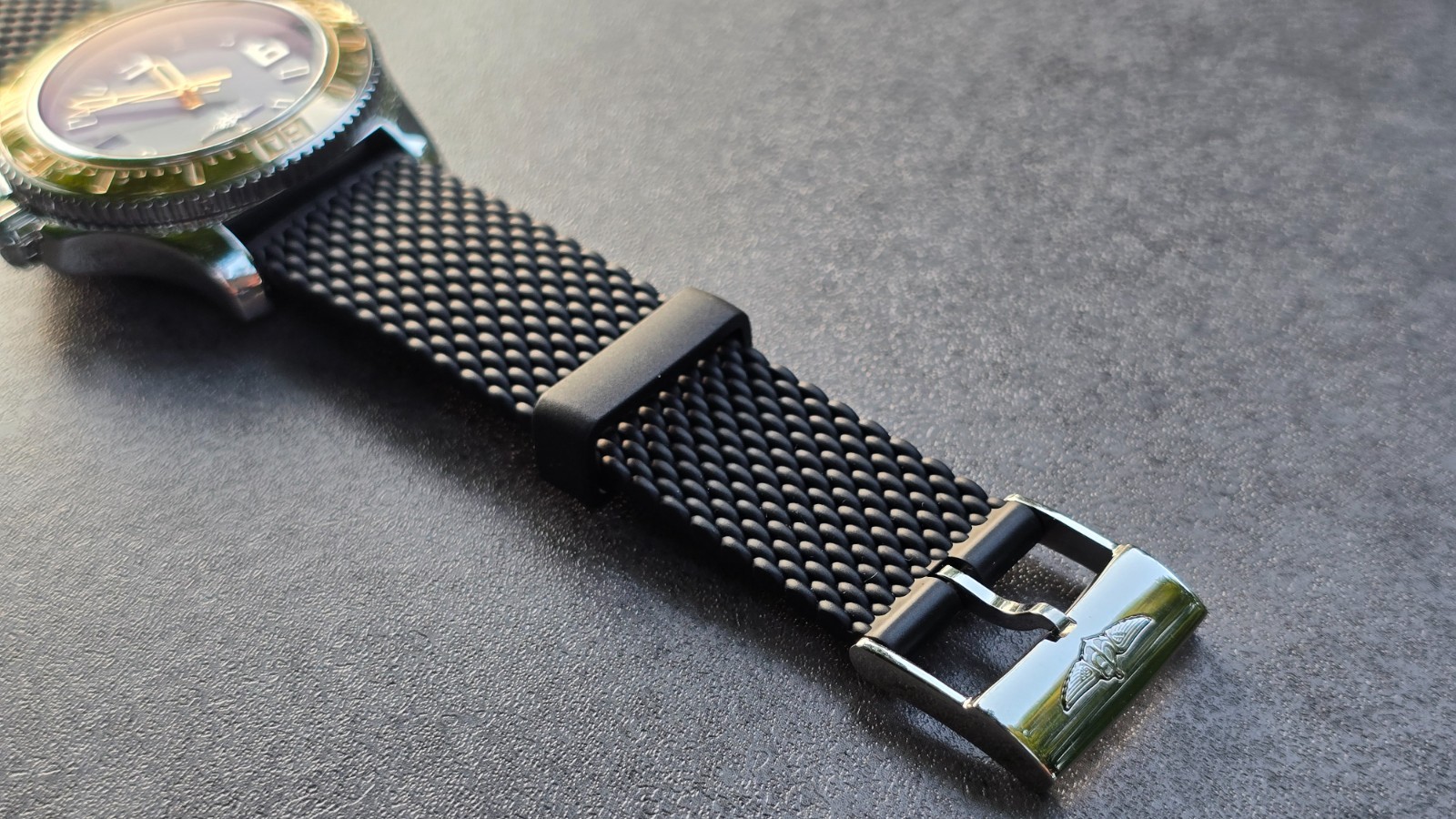 Breitling Superocean with Solid 18K Gold Bezel