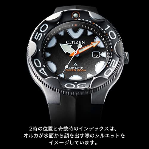 Citizen Watch Promaster Waterproof Orca BN0230-04E Men’s Black