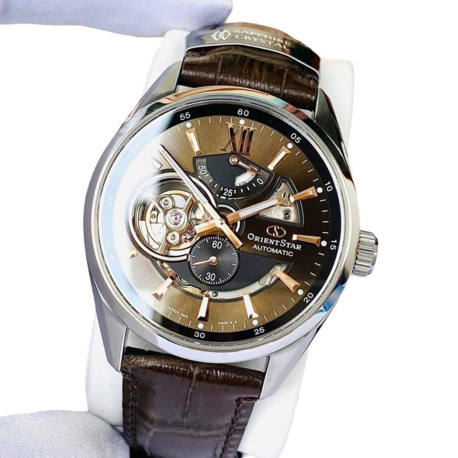 Orient Star RE-AV0006Y Automatic Sapphire Crystal Brown Dial Men’s Watch