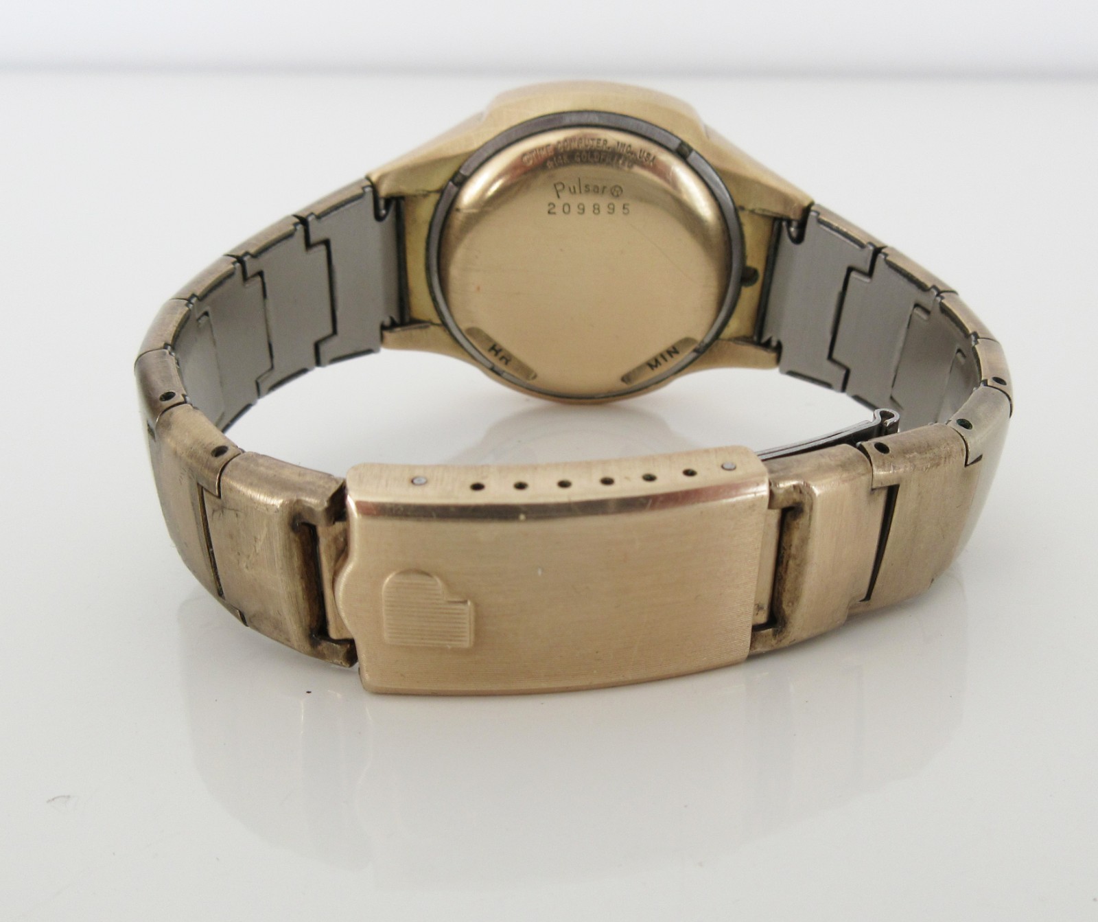 Men’s GF 1976 Pulsar P4 Executive digital Time computer Retro QUARTZ LED watch.
