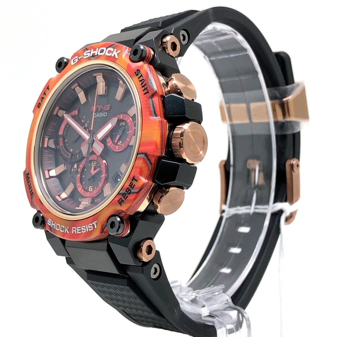 G-Shock MTG B3000FR 1A MT G 40th Anniversary Flare Red Radio Solar Bluetooth Car