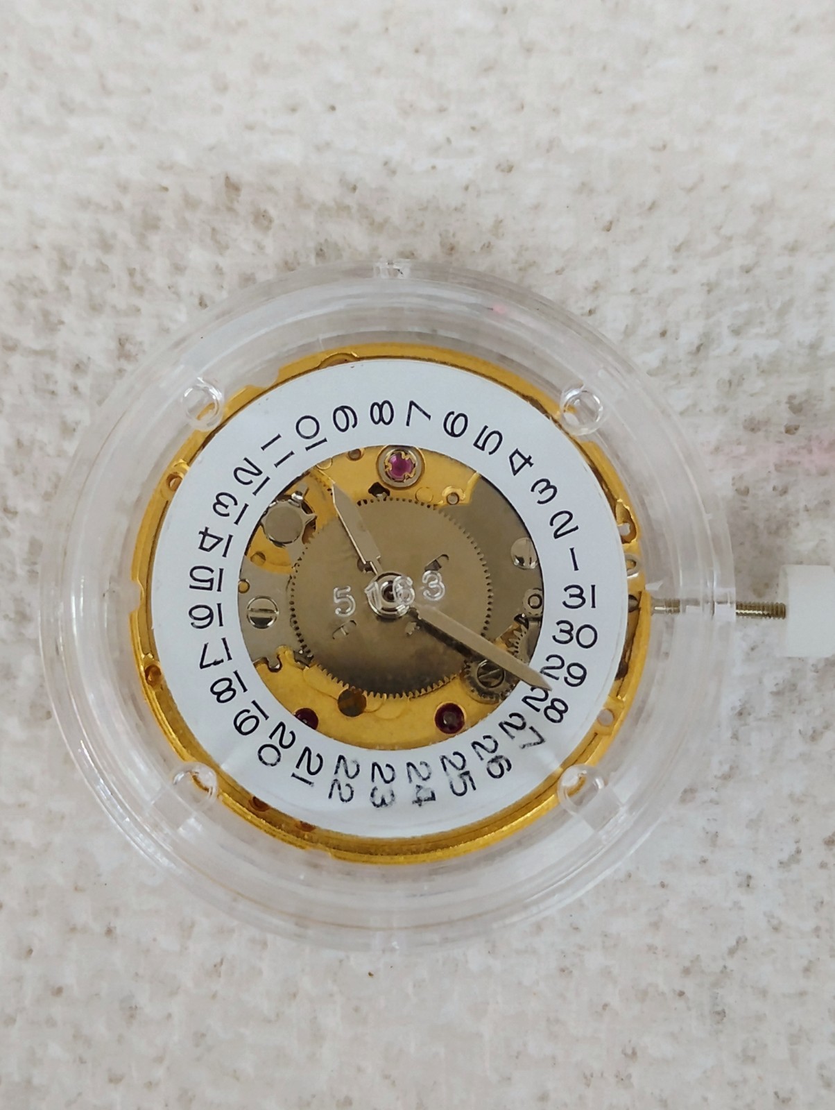Eta 2836,2836-2 Clone 25.6mm 25 Jewels Date at 3 Automatic Brand New