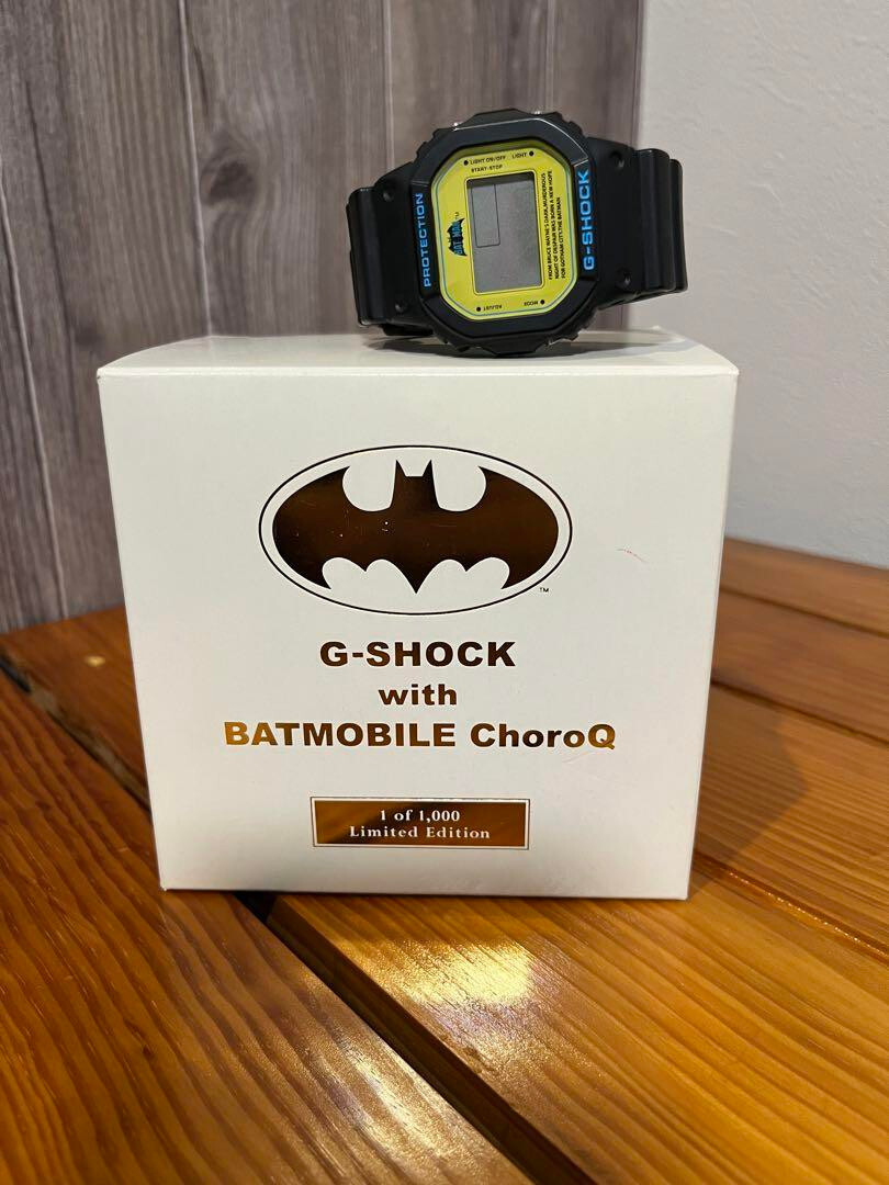 CASIO G-Shock DW-5600VT BATMAN Wristwatch Watch w/mini car – Japan