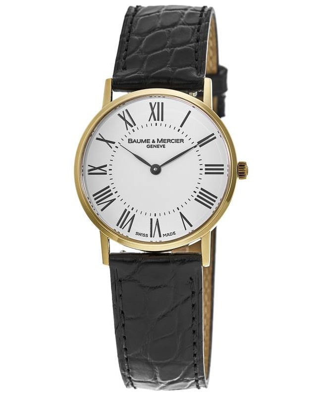 New Baume & Mercier Classima Executives Quartz 18kt Yellow Women’s Watch 8070