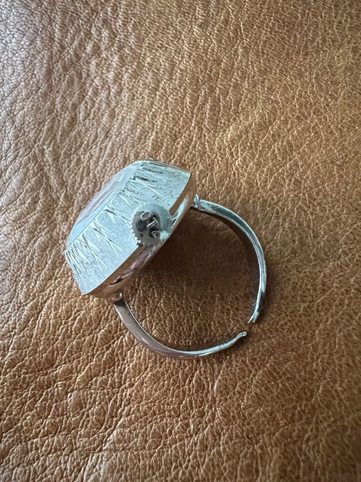 Citizen Ring Watch, Hand-wound, Antique, Cut Glass, Watch