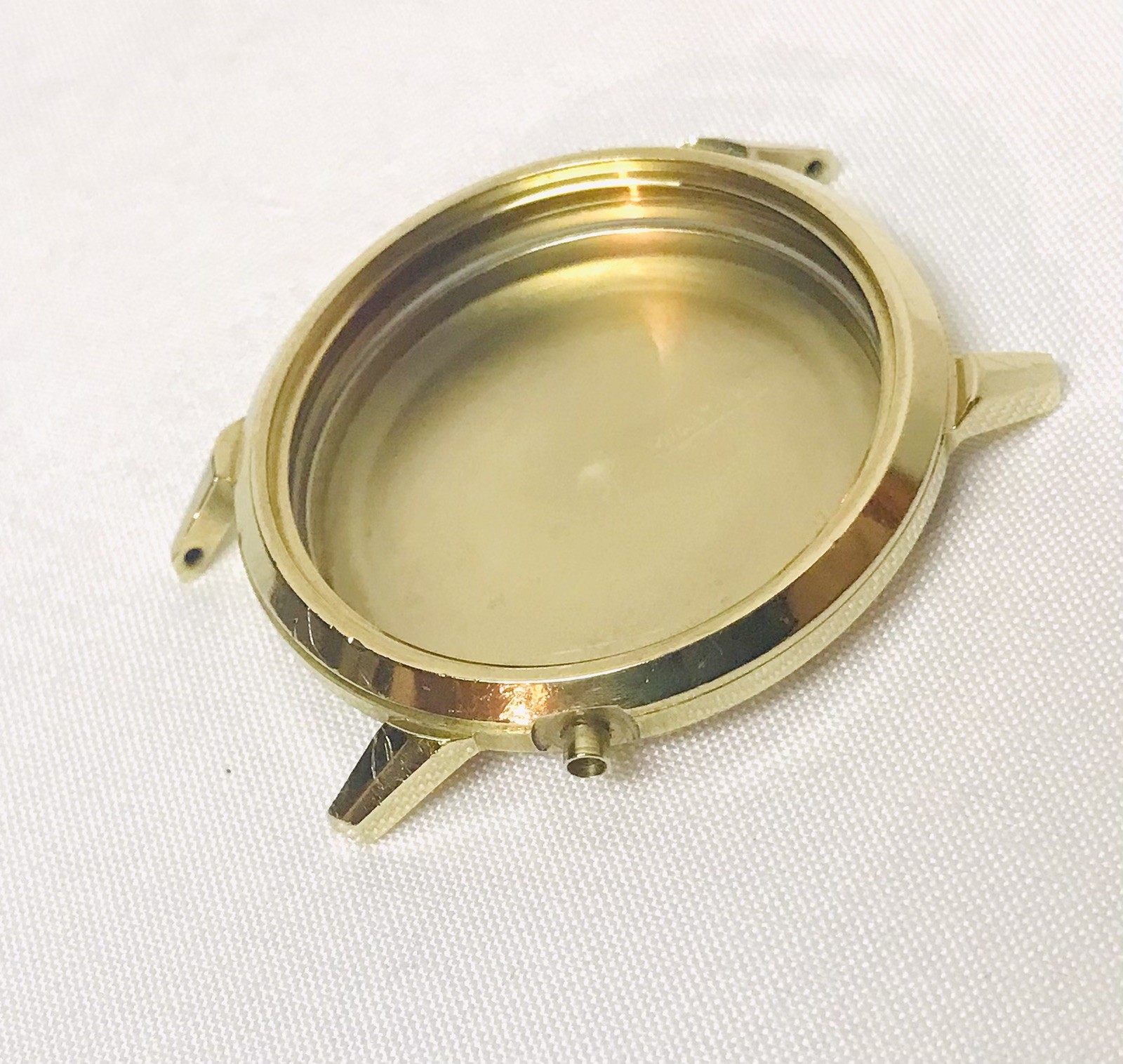 VINTAGE 1967 MEN’S 14K SOLID GOLD BULOVA ACCUTRON 218 WATCH CASE