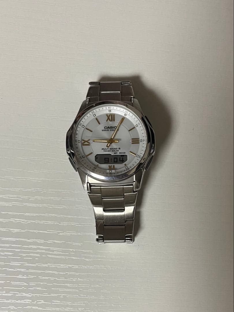 Casio Wave Ceptor Watch White
