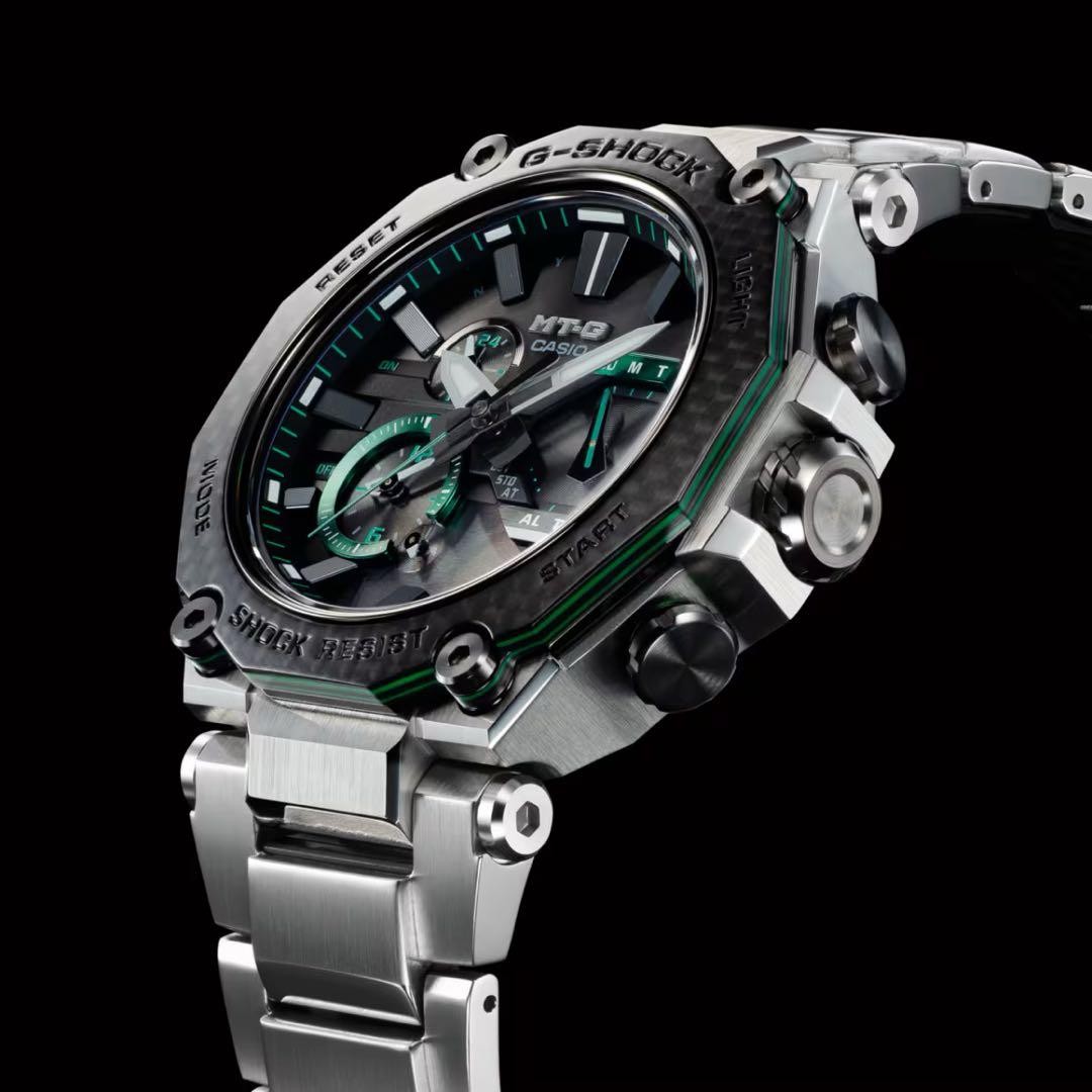 Casio G-Shock MTG-B2000 Silver Watch Japan New Unused Complete 0712651