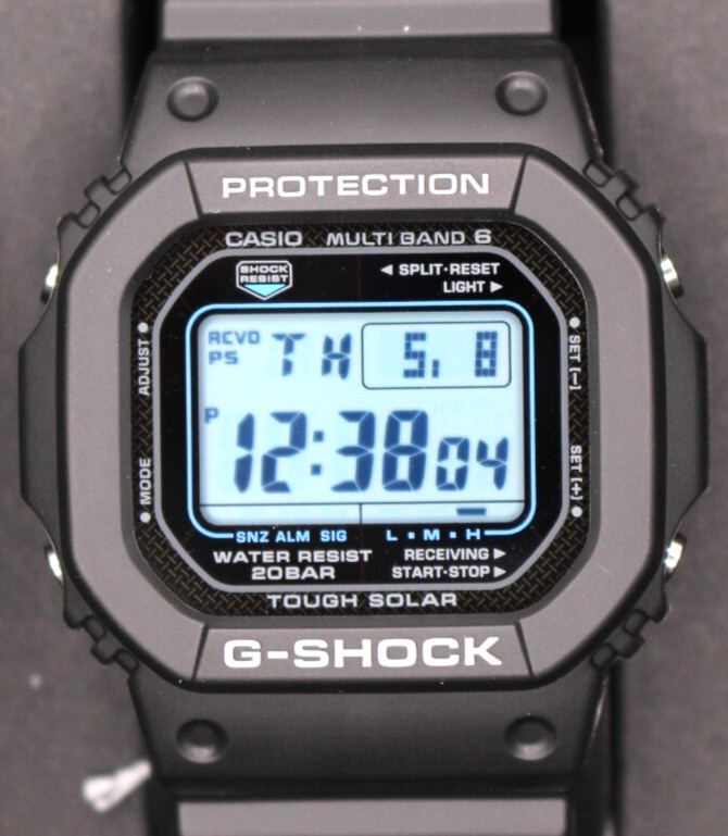 CASIO G-SHOCK GW-M5610U-1CJF Origin Solar Radio Multiband 6 Digital Watch Black