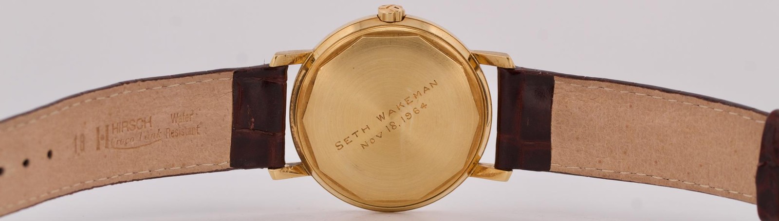 VINTAGE Patek Philippe Calatrava 36mm SILVER Automatic 18K Gold Leather 3445