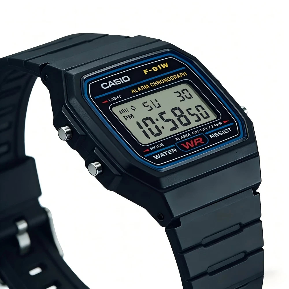Casio F-91W Replacement LCD Screen – New High-Quality Display Panel F91W Repair