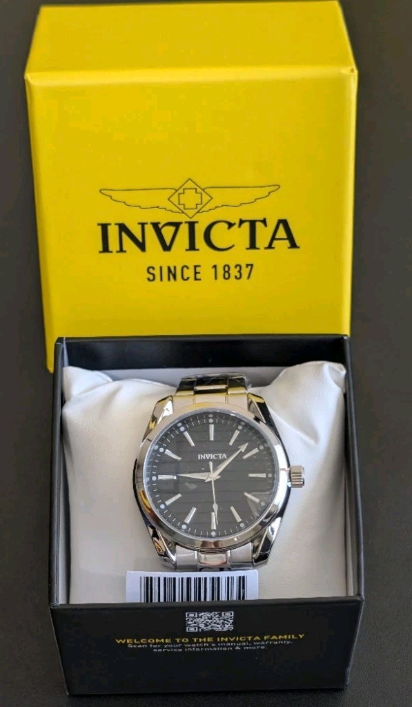 Invicta Celestial Men’s Watch (Model 69198) – Black Dial – 42mm