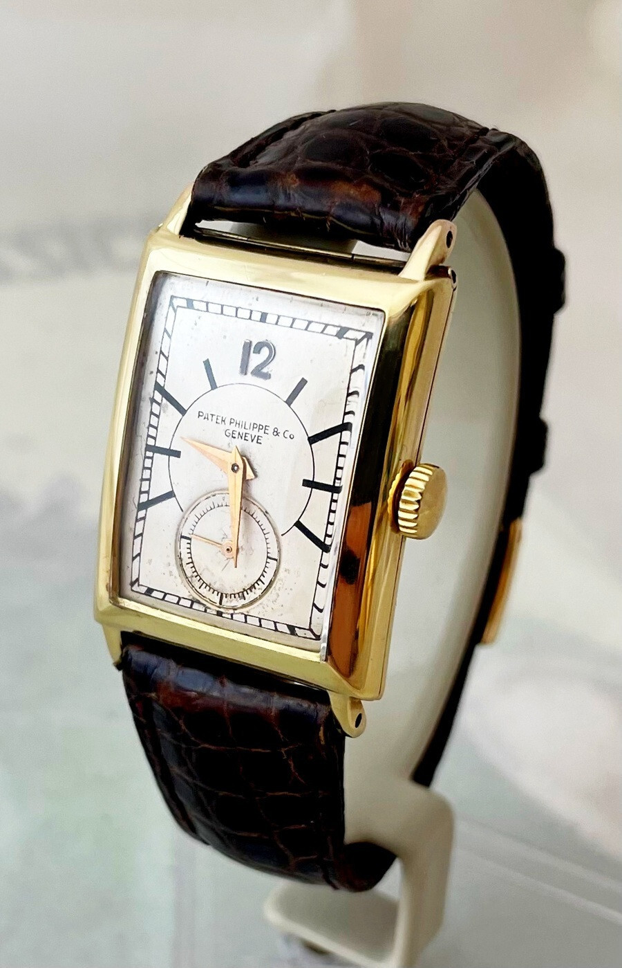 PATEK PHILIPPE ANCIENT 30S GONDOLO SOLID YELLOW GOLD – 1 YEAR WARRANTY