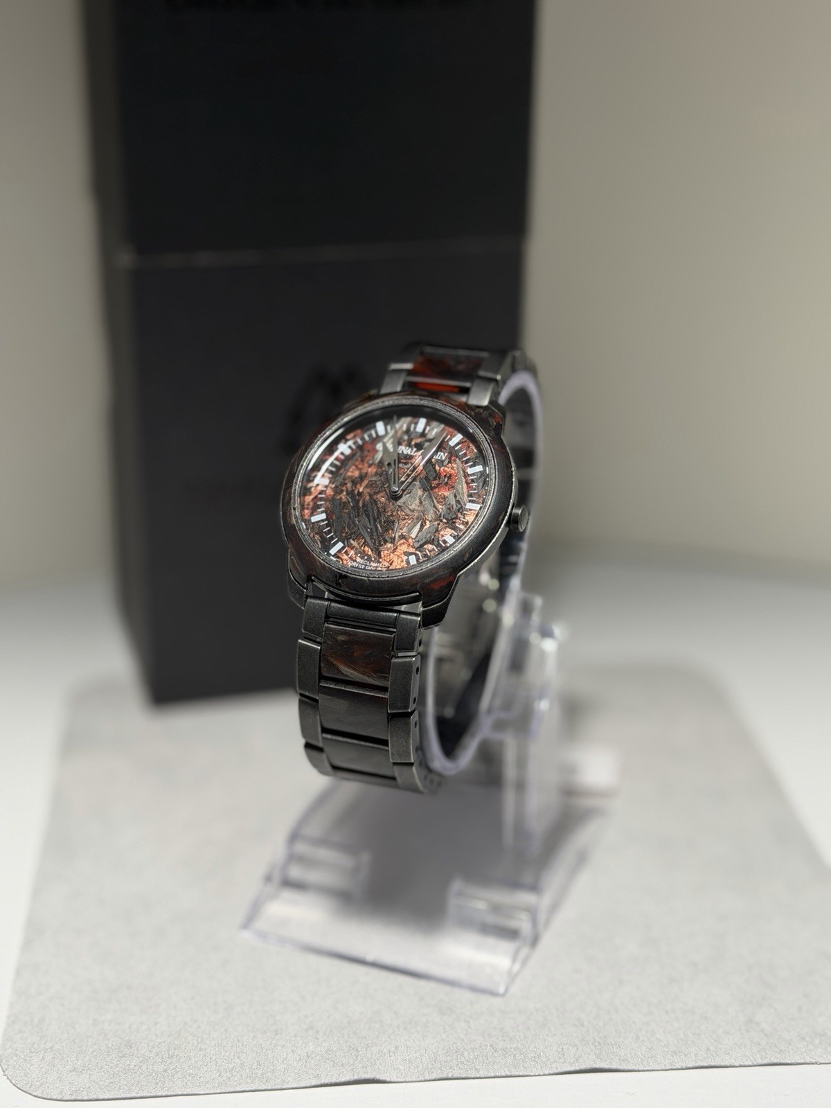 Original Grain Forest Fire Resin 40mm Black/Red!SHARP! MSRP $179!! ⚫️🔴