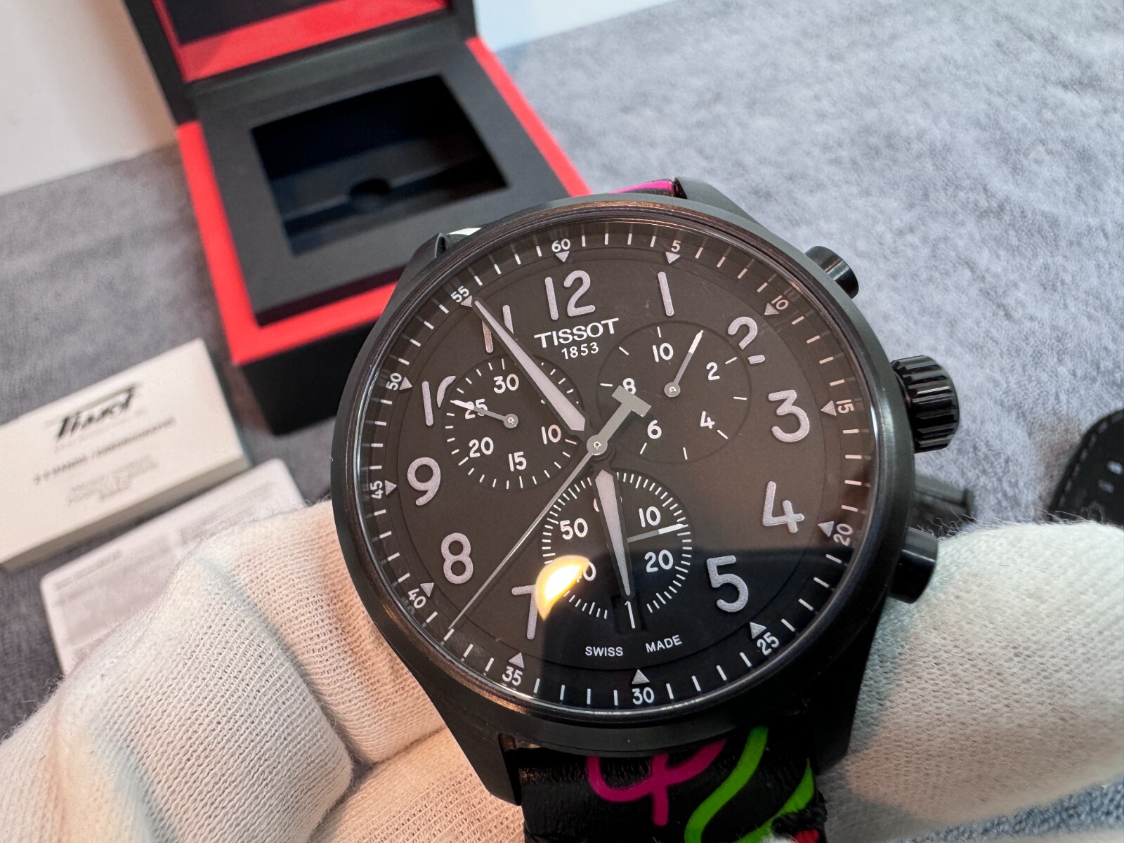 Tissot Chrono XL Special Edition Roglic 45mm Mens Watch Black T1166173605204