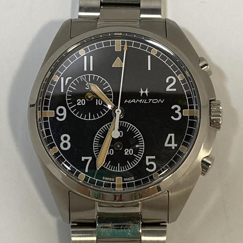 Used HAMILTON Khaki Aviation Pilot Pioneer H76522131 Hamilton 24