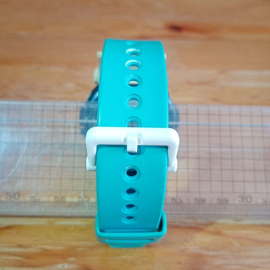 CASIO G-SHOCK JASON MODEL Digital Watch Turquoise Silicone Band Used JAPAN