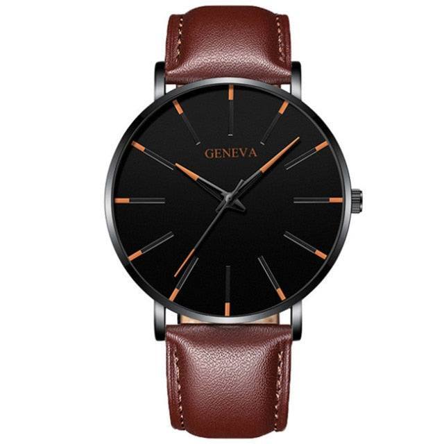 Minimalist Men’s Fashion Ultra-thin modern watches for men – FREE SHIPPING