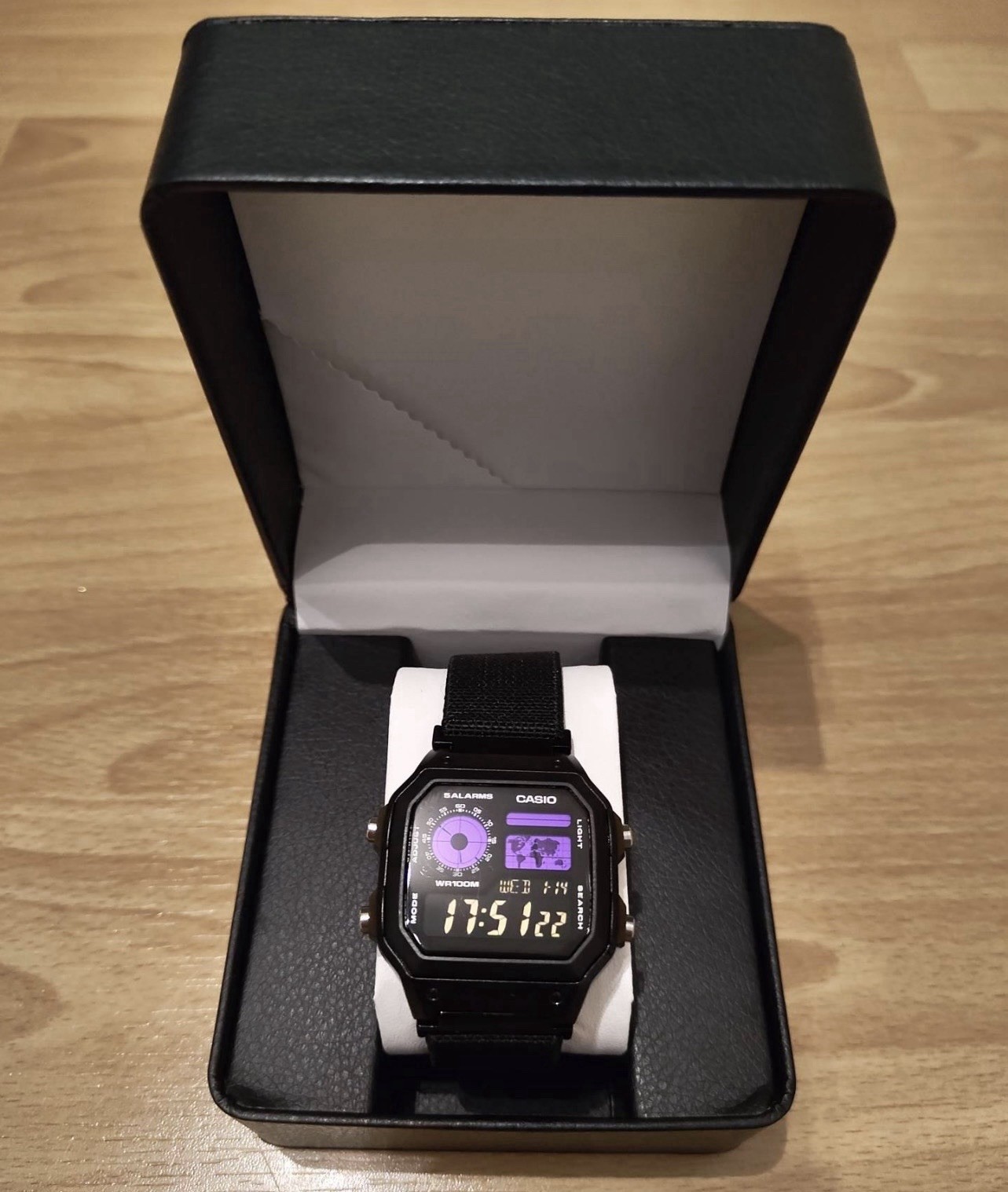 Custom Casio AE-1200 Black Edition – Yellow Blue Green Red Purple Mod