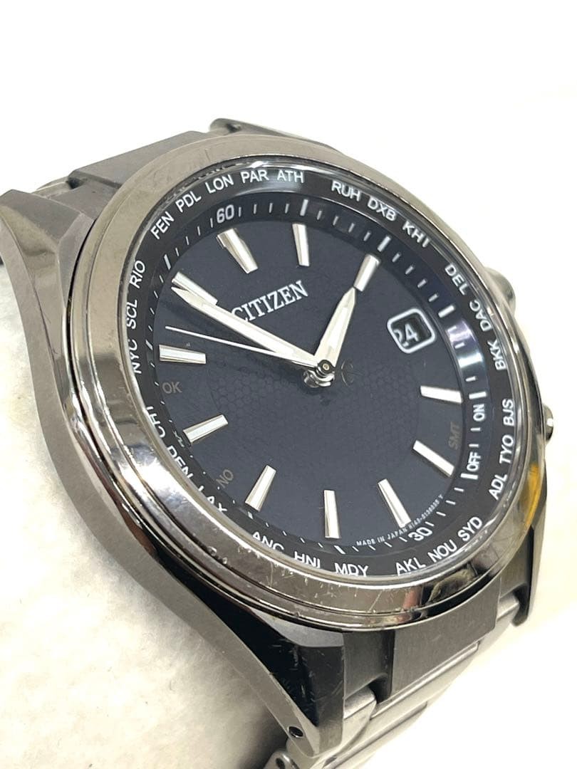 [Working Condition] Price Non-negotiable CITIZEN Watch World Time Radio Controll