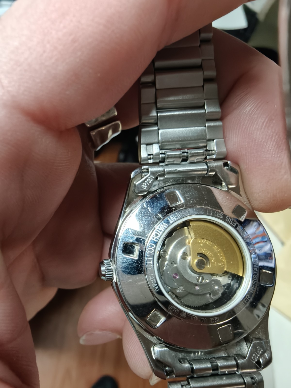 Rare Vintage Orient Star Automatic 21 Jewels – Salmon Sunburst Dial (JDM)