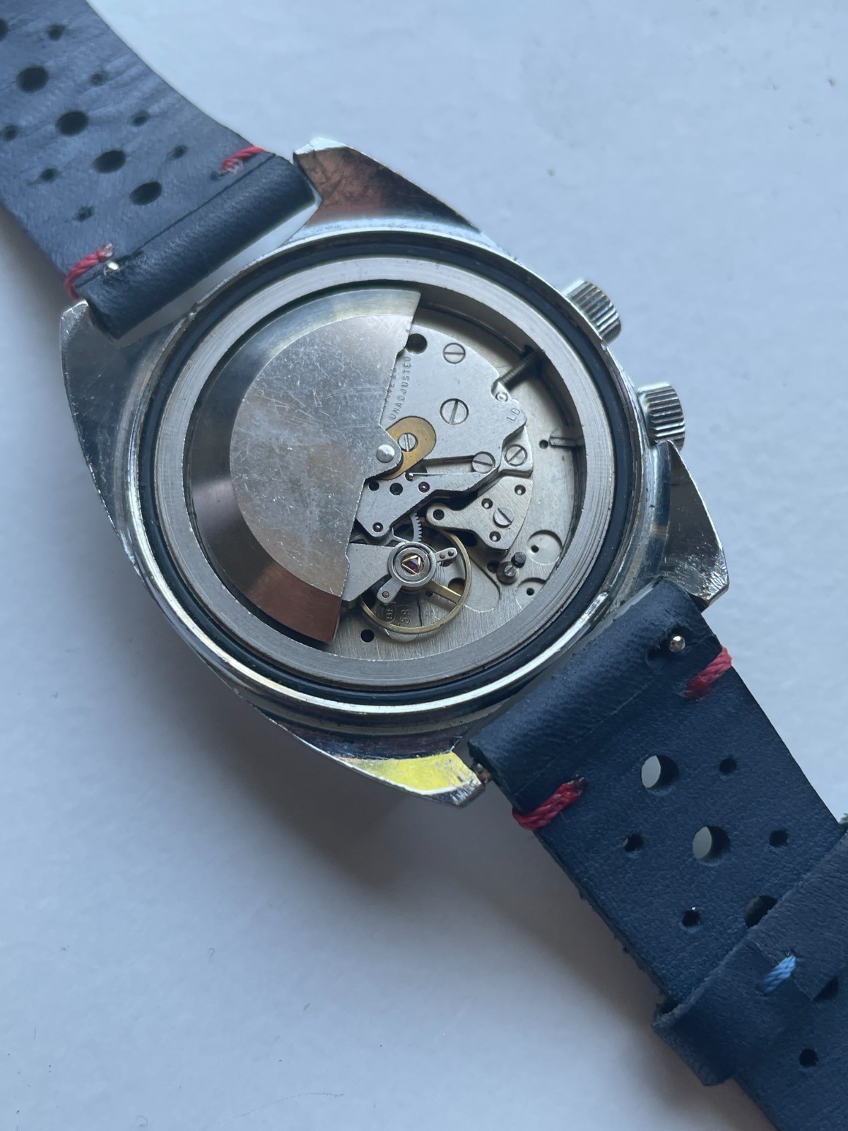 Vintage Sicura Automatic Diver Watch 25 Jewels 1970s Spares Repairs