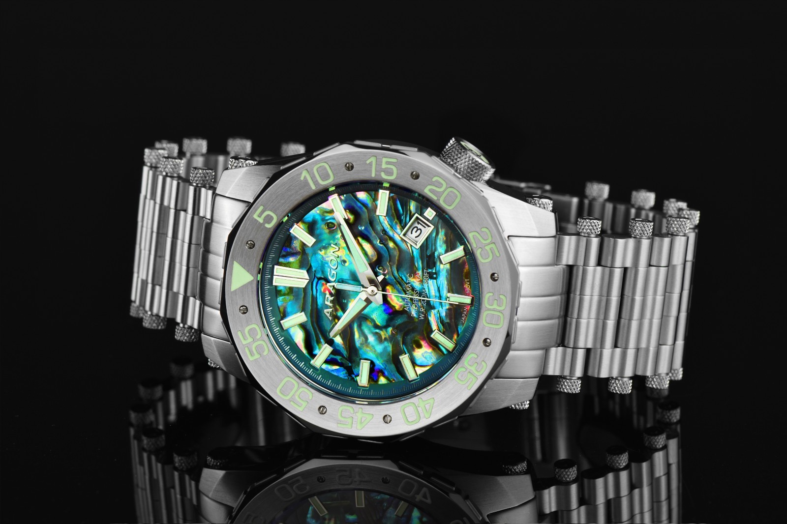 ARAGON A512ABA Sea Charger NH35 44mm