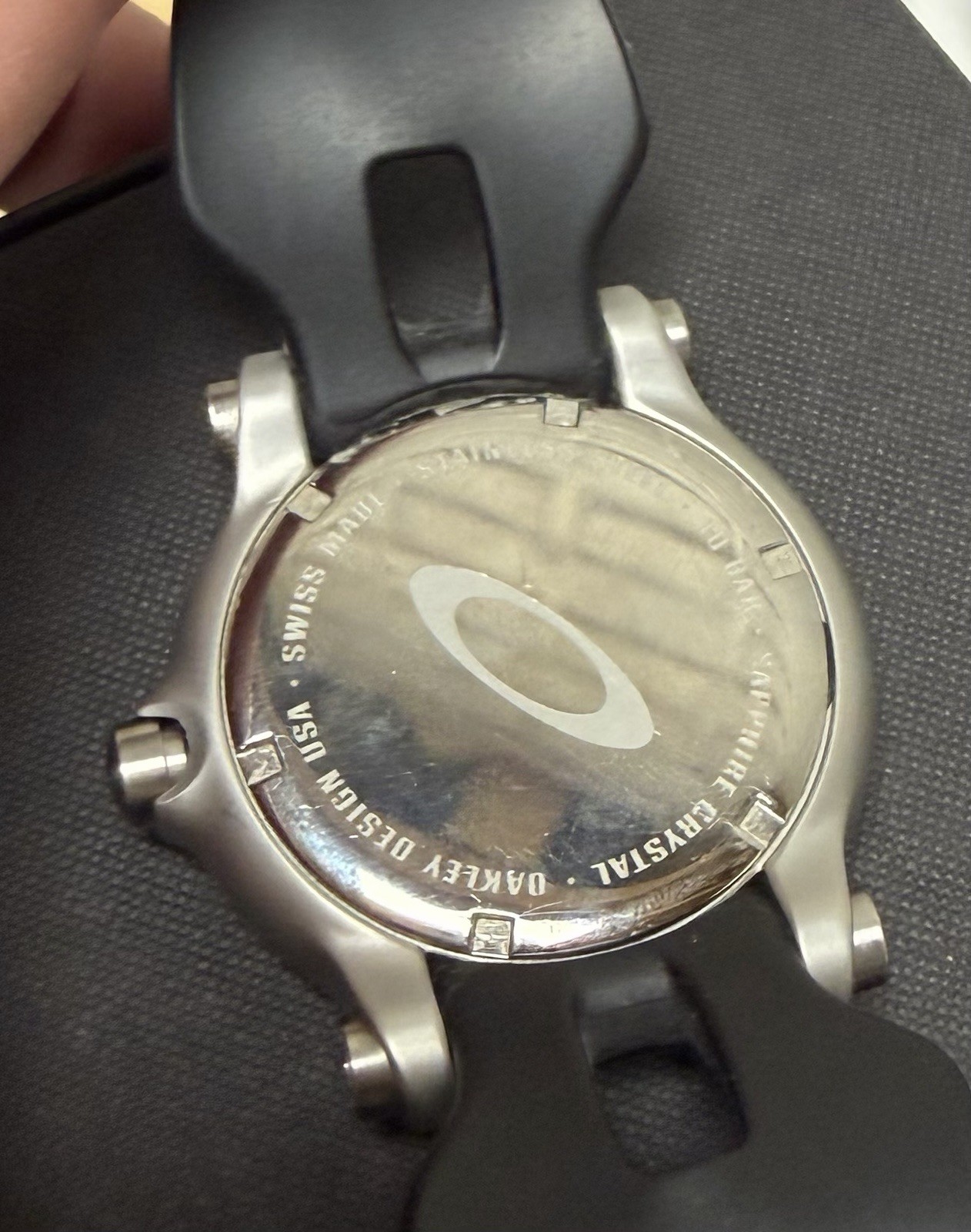 Rare Oakley Swiss Watch Collection – 3 Watches w/ Boxes & Cases