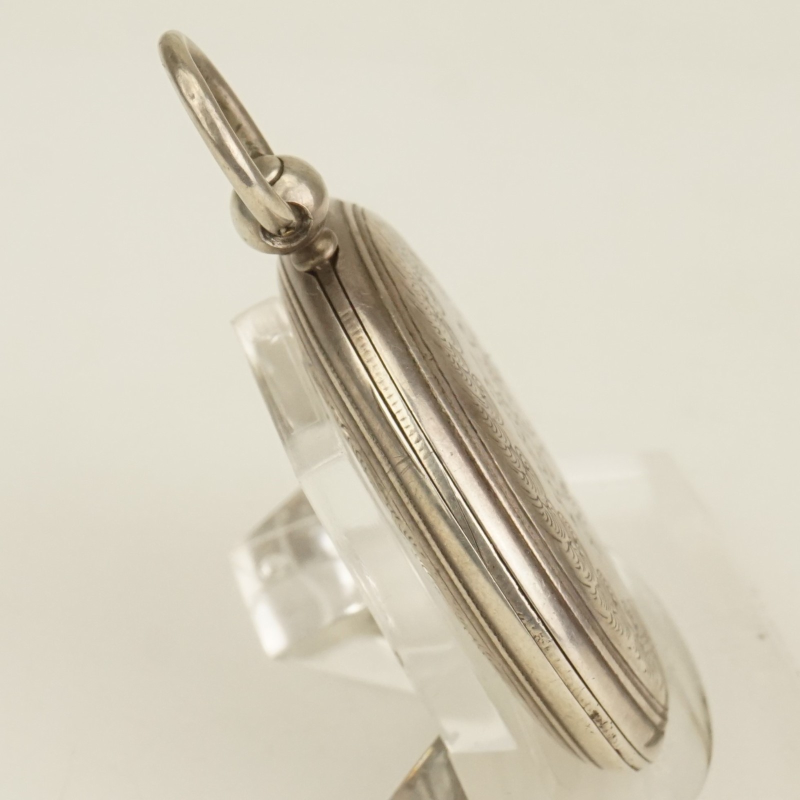 RAR! Fullhunter Solid Silver Key Pocket watch Men’s no repeater fusee duplex RAR