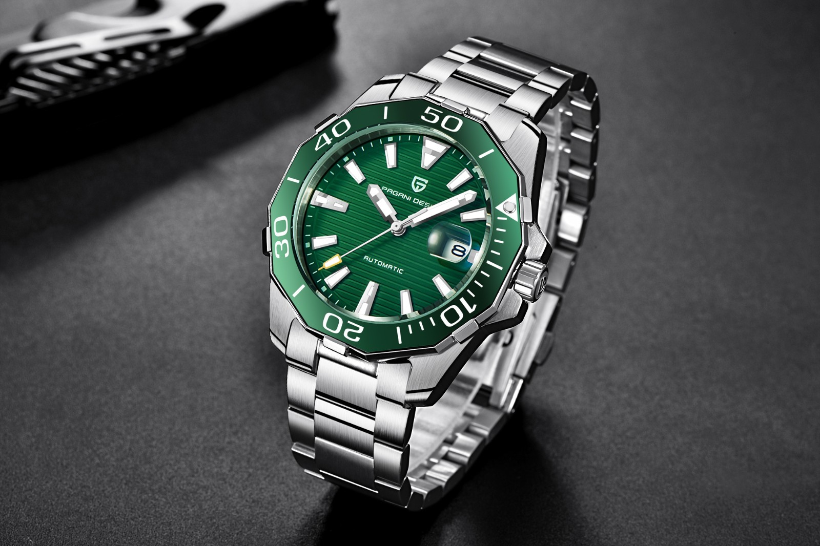 Pagani Design Automatic Mechanical Watch For Men’s Stainless Steel Luxury