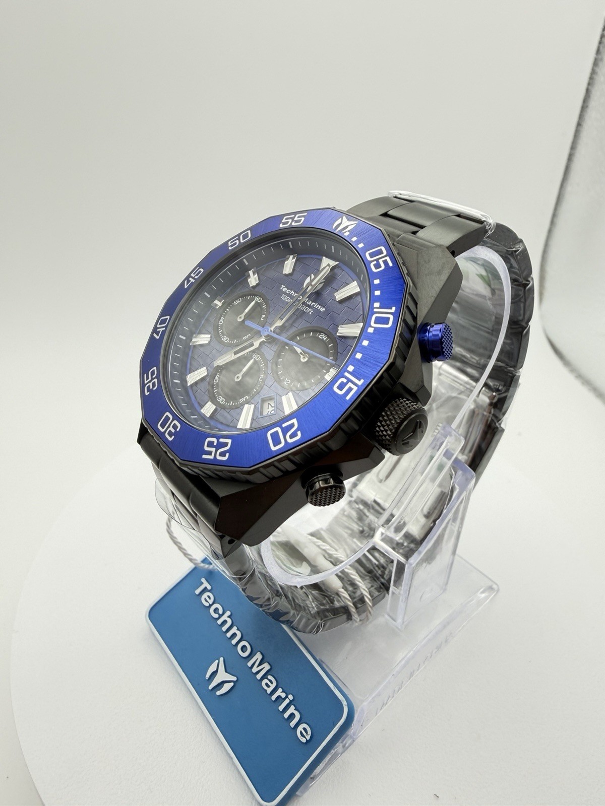Invicta TechnoMarine Racing Legends Men’s Watch – 44.2mm, Black (TM-525024)