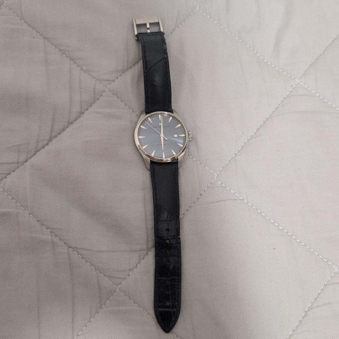 HAMILTON JAZZMASTER GENT QUARTZ H32451731 Stainless Steel 40mm Black Dial