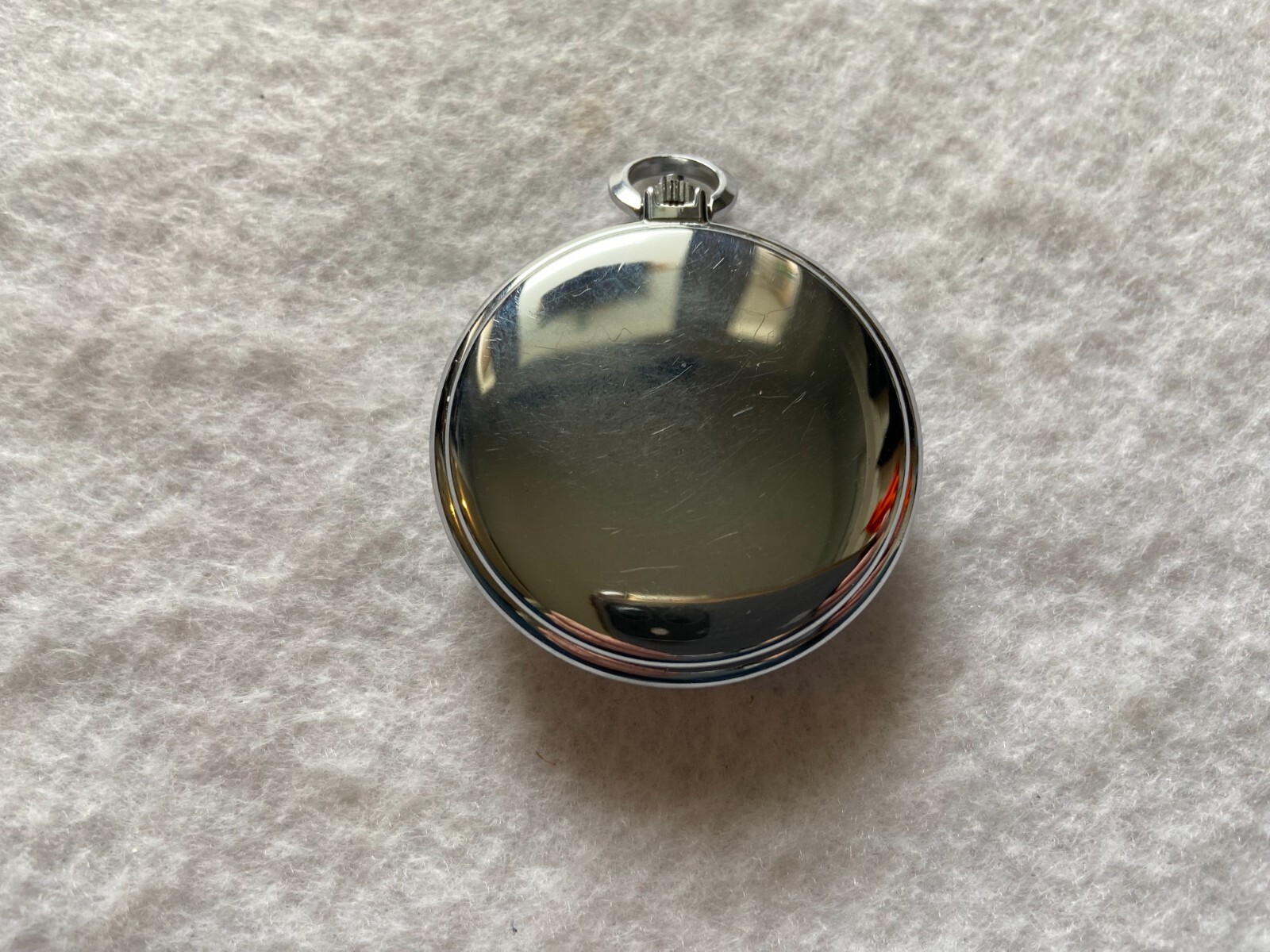 Vintage Bucherer Mechanical Wind Up Pocket Watch with the Ford Emblem